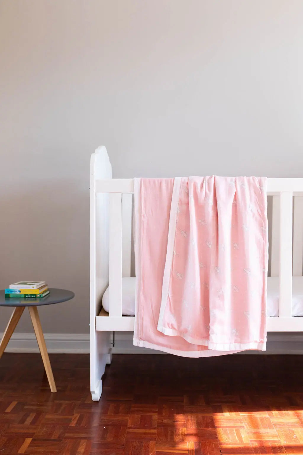 6 Layer blanket - Pink Bunny hop My Little Peanut