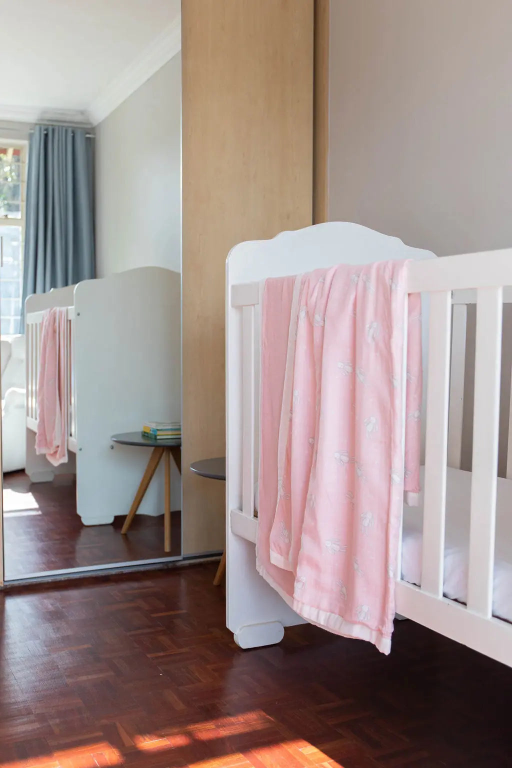 6 Layer blanket - Pink Bunny hop My Little Peanut