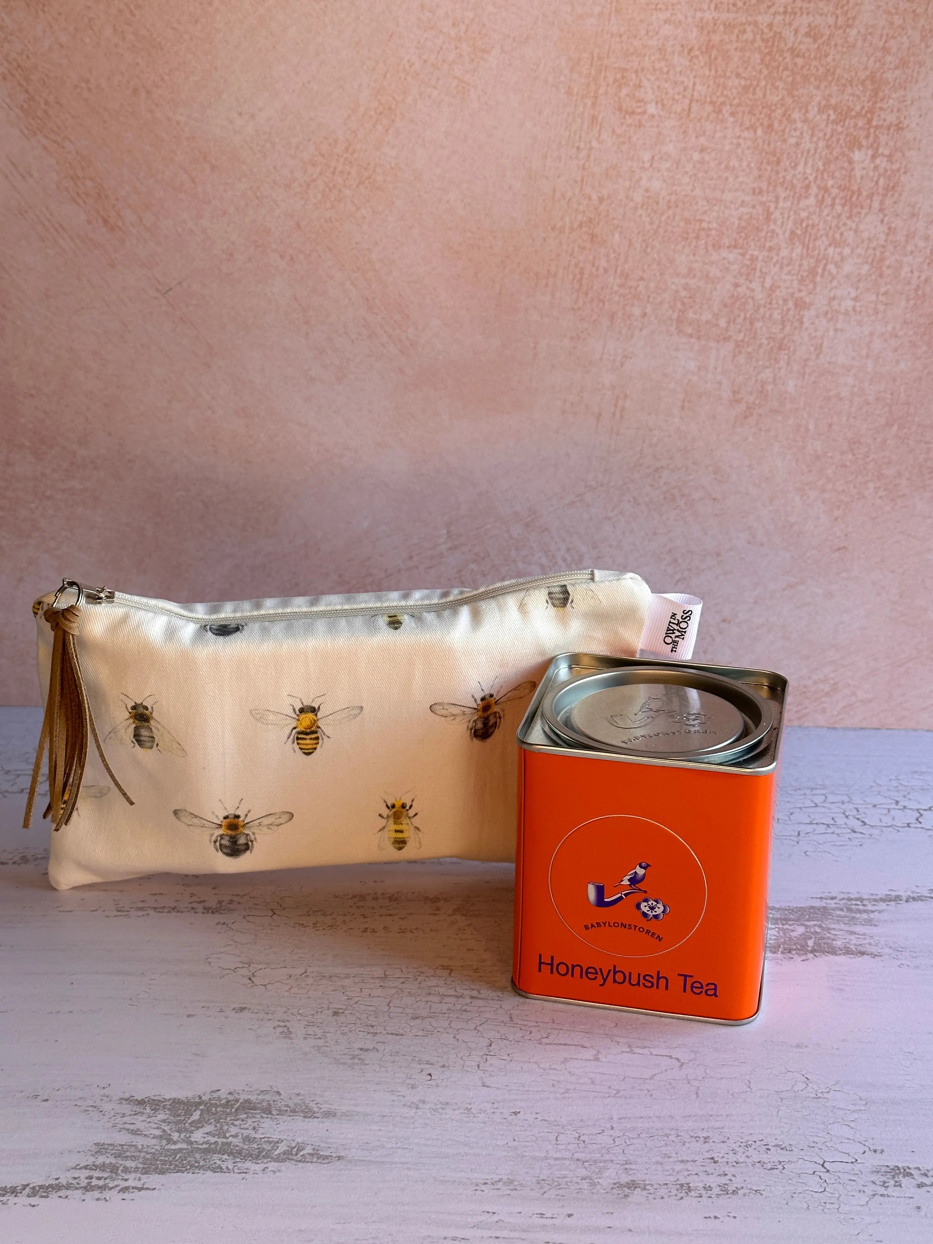 bee festive bits and bobs bag and babylonstoren tea