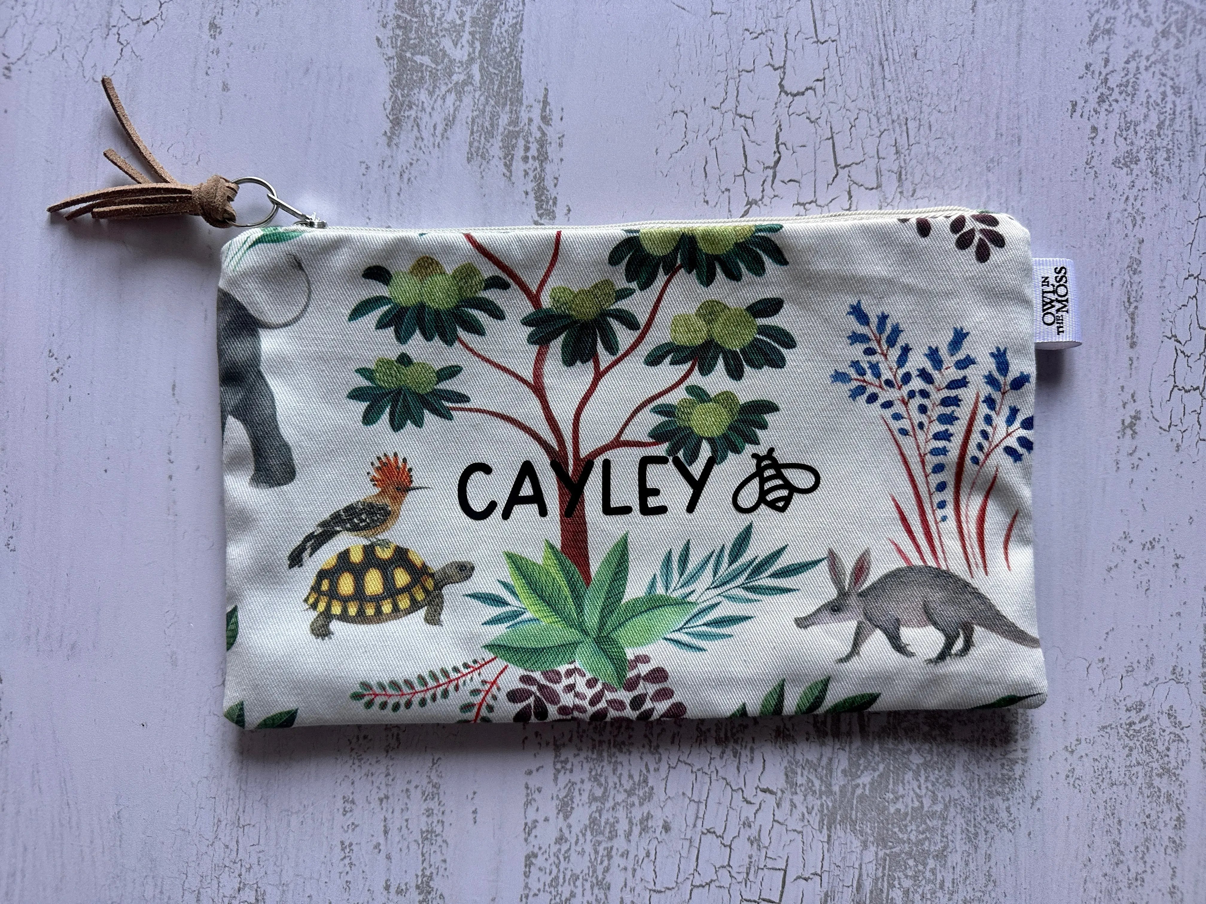 Bits & Bobs Bags Owl in the moss