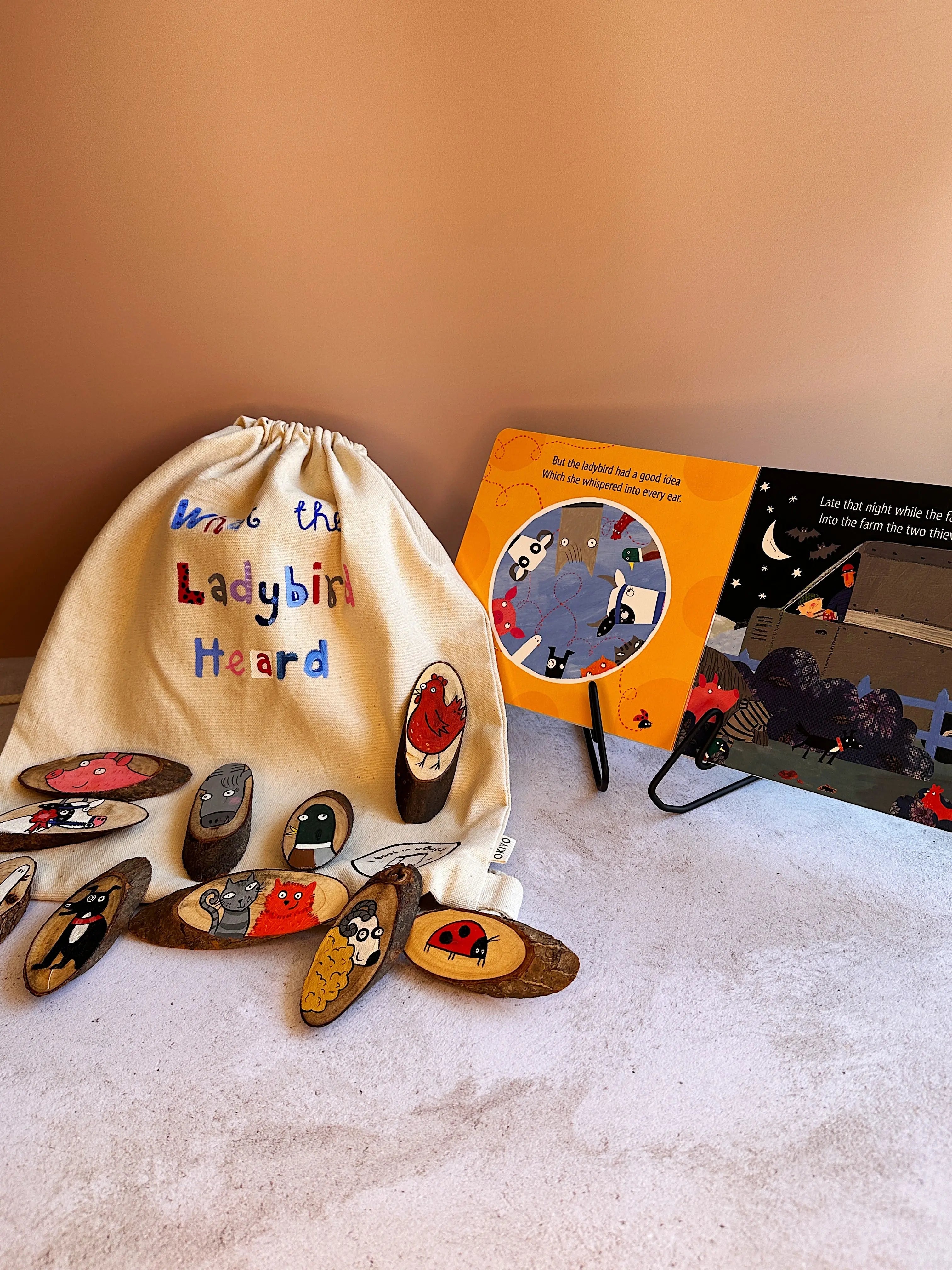 Book in a bag - What the lady bird heard Book in a bag