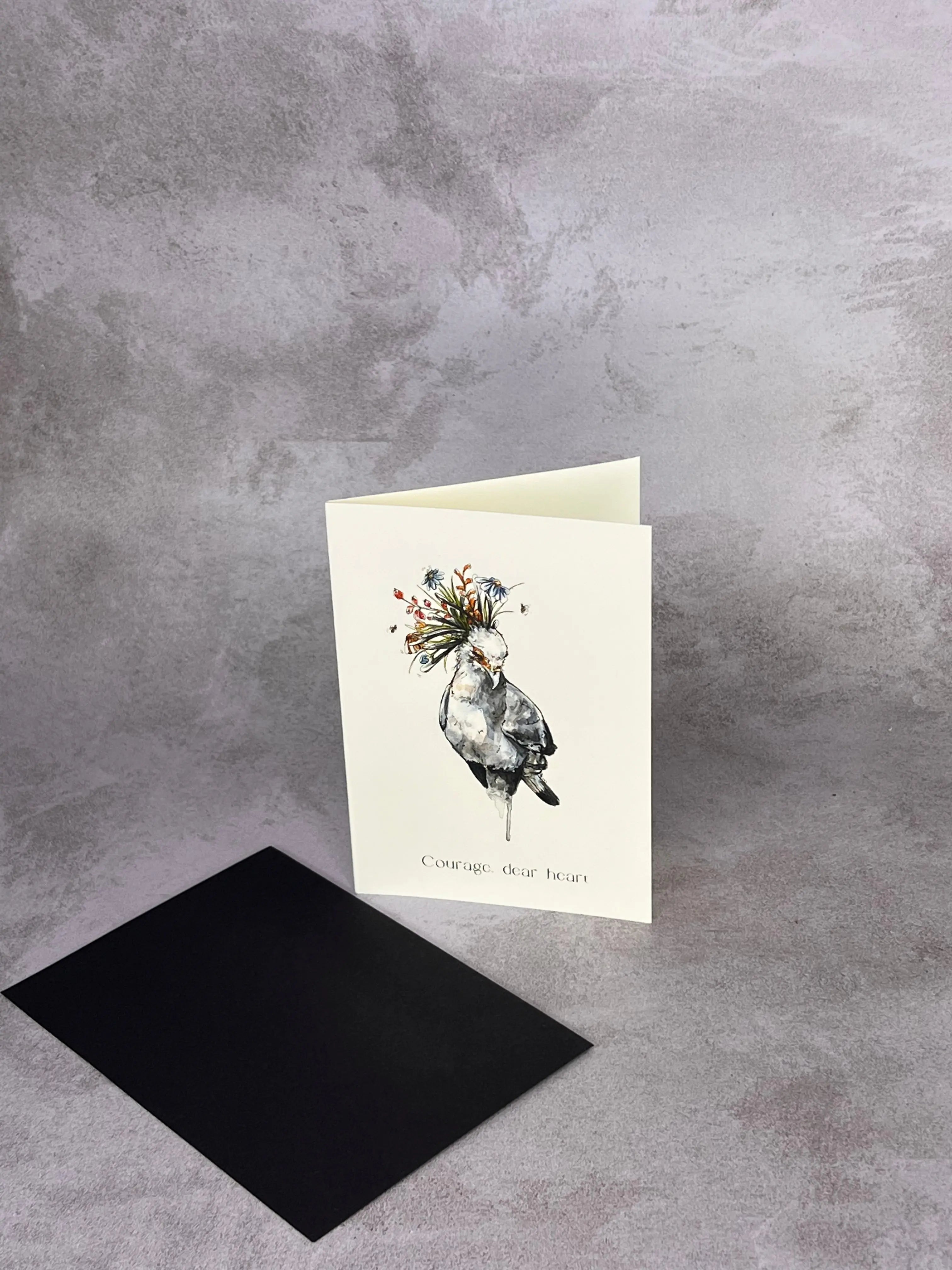 Courage dear heart - Gift Card Mareli Illustrations