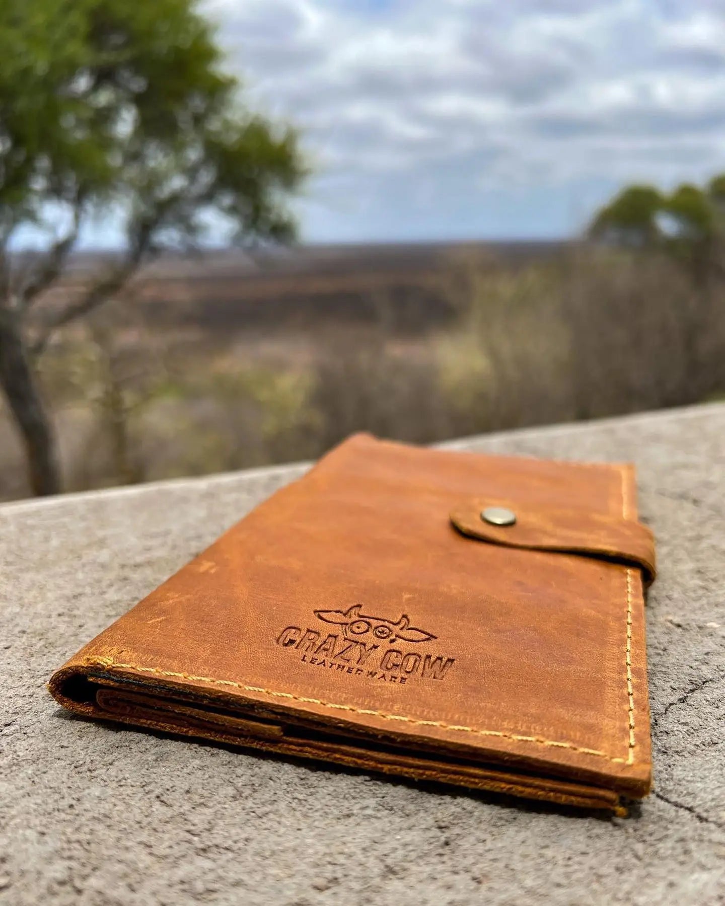 Everyday Travel Wallet Crazy Cow Leatherware