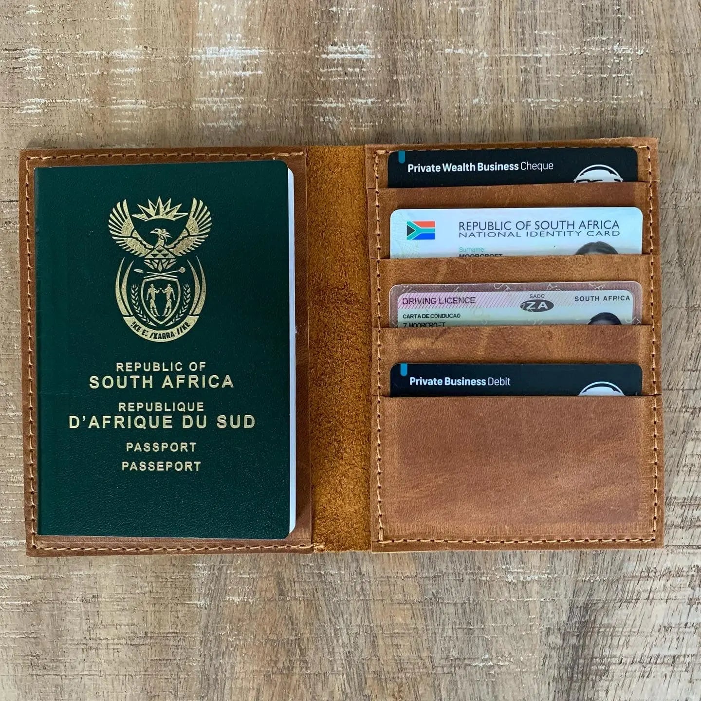 Everyday Travel Wallet Crazy Cow Leatherware