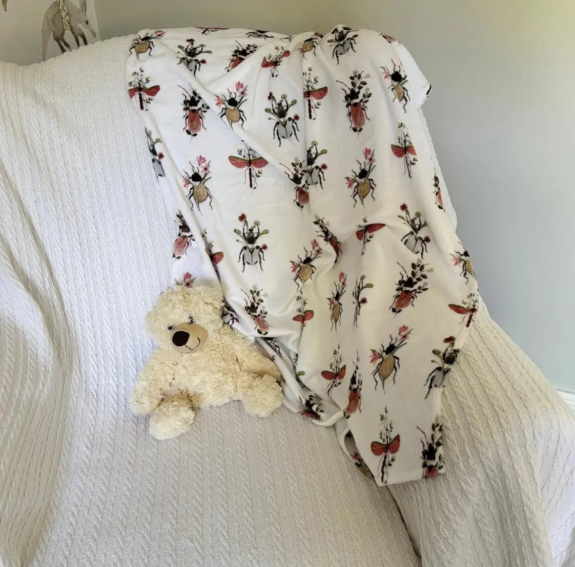 Fleece Blankets Owl in the moss south africa gift