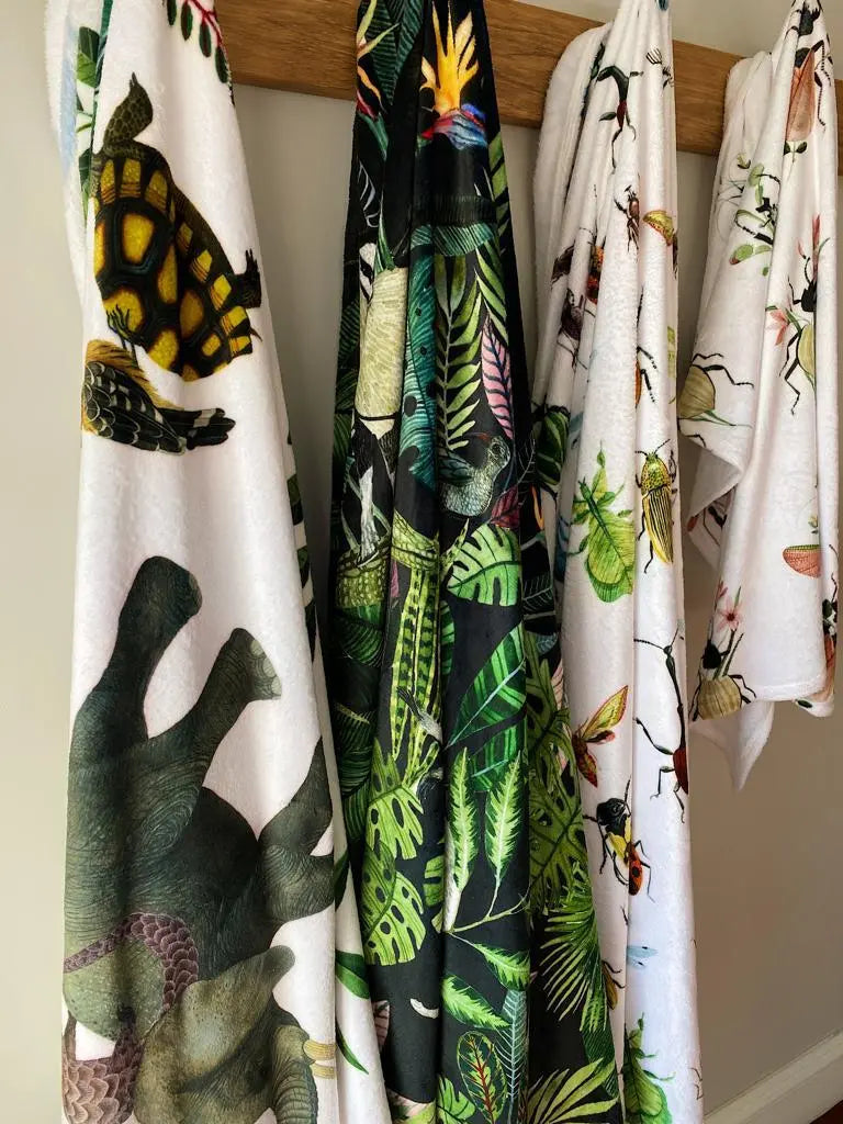 Fleece Blankets (Medium & Large) Owl in the moss