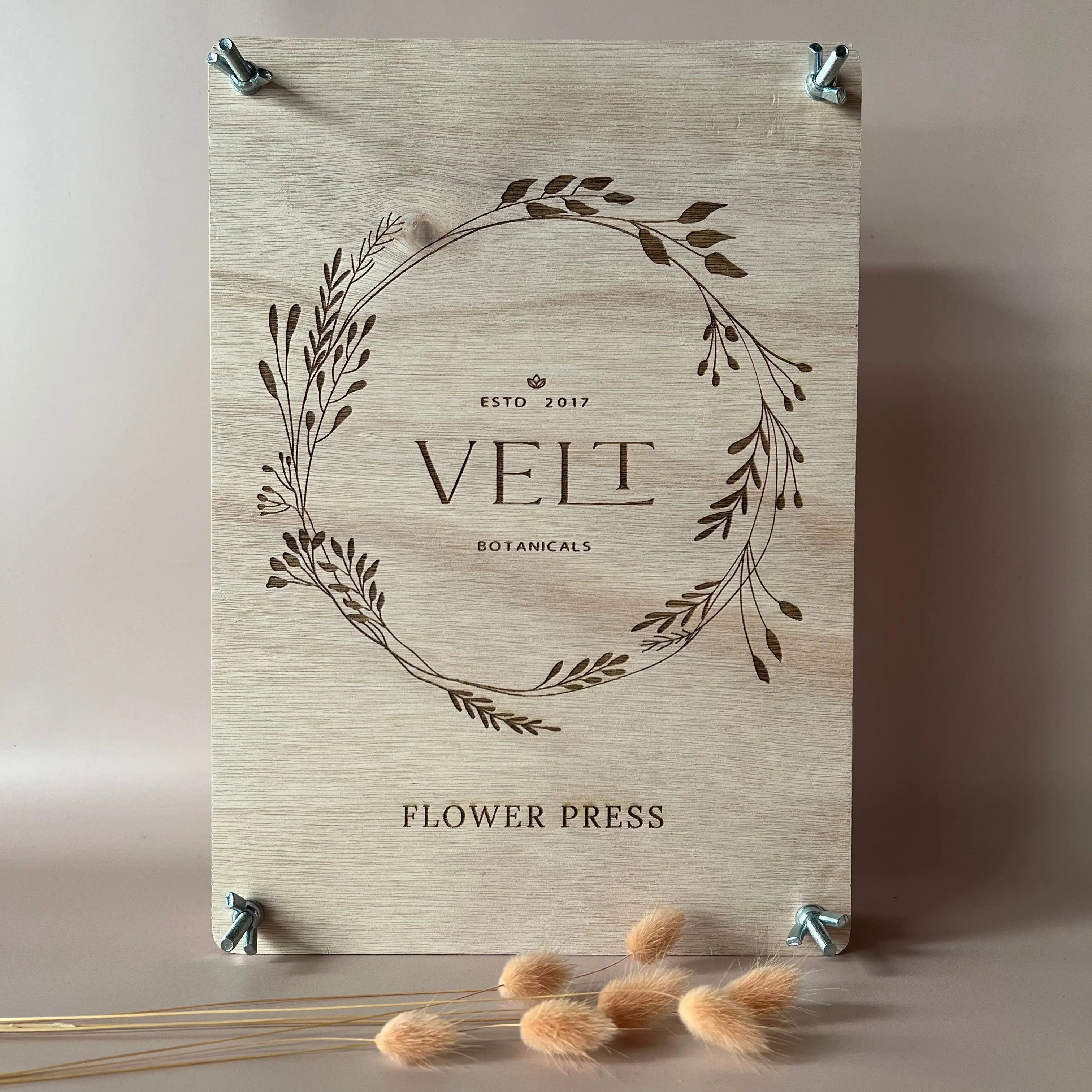 bee festive velt flower press