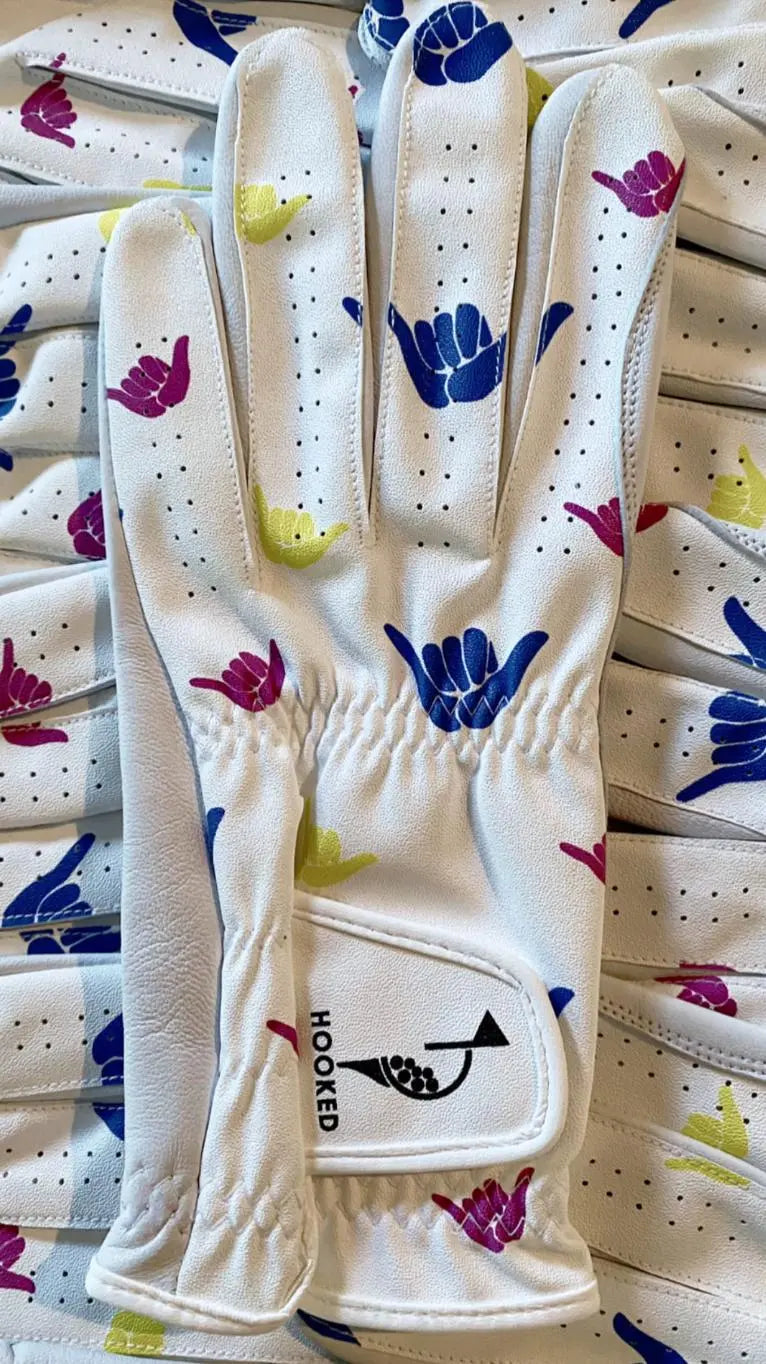 Golf Gloves - Men - Bee Festive