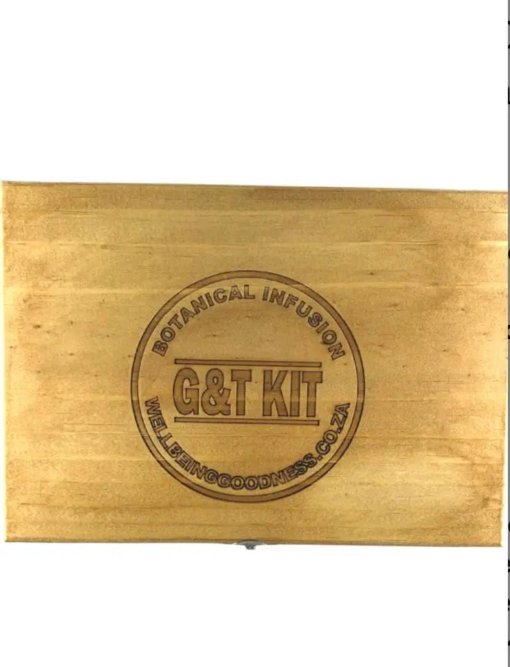 Handcrafted Wood - Botanical Infusion G&T Kit Wellbeing Goodness