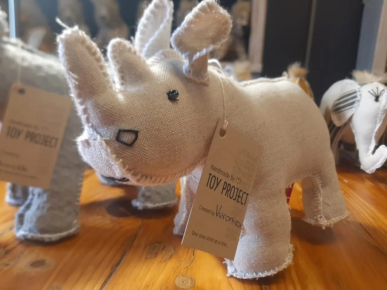 Handmade Linen Animals Toy Project