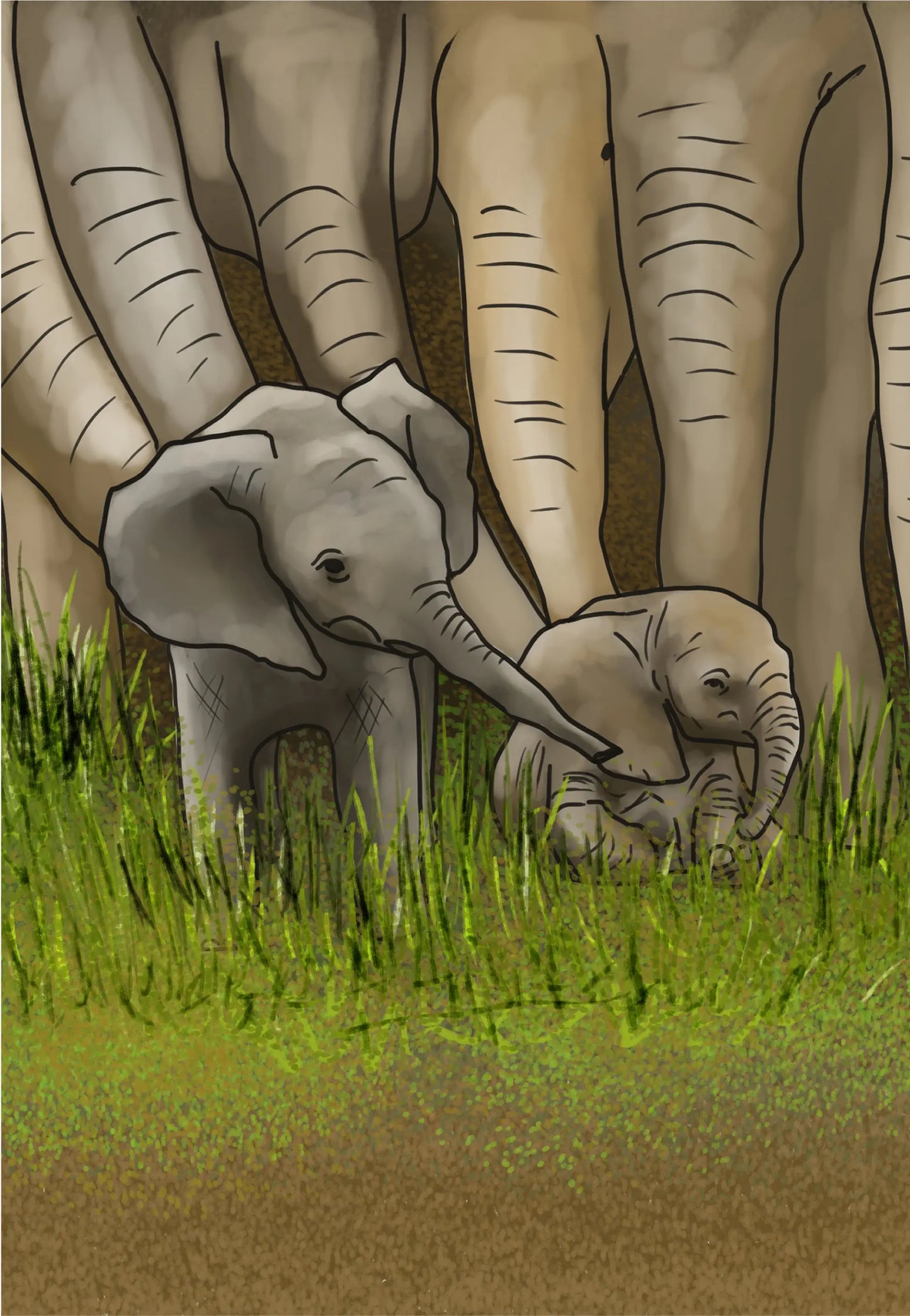 I am Elephant! - Children's Book Santie Pretorius