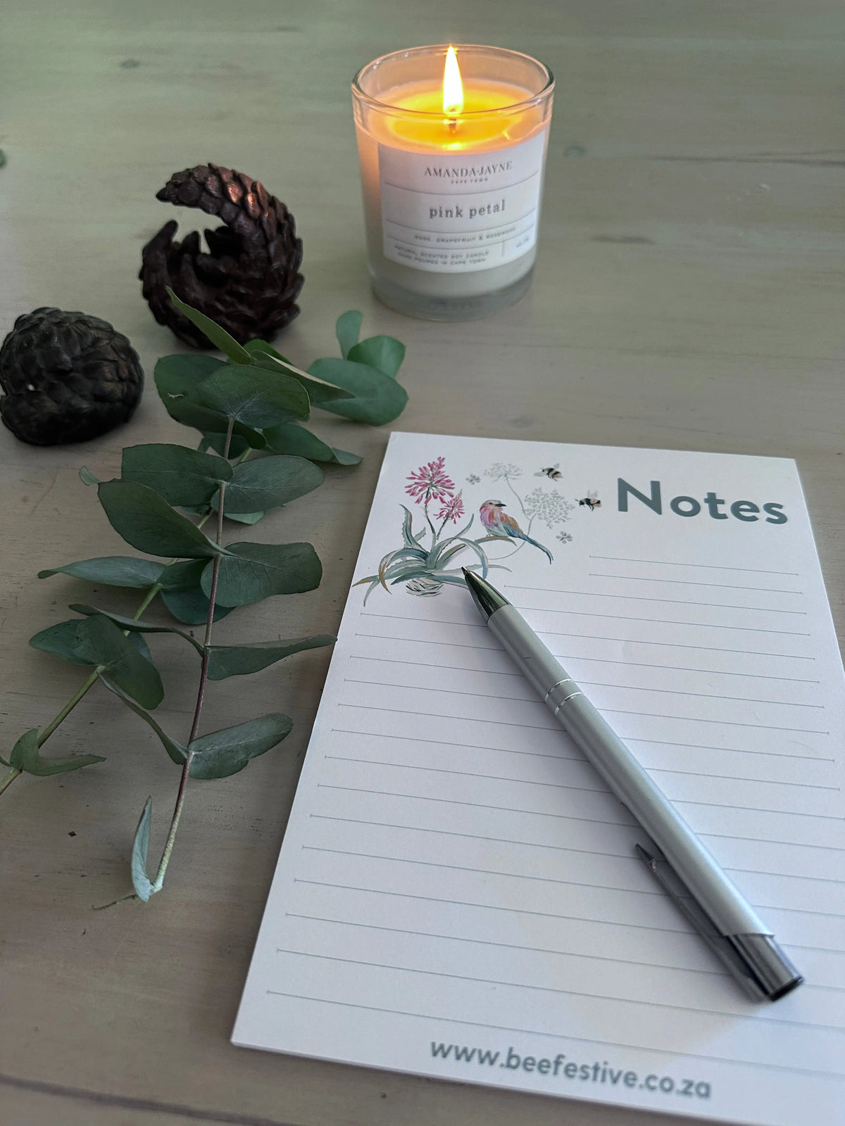 bee festive a5 notepad