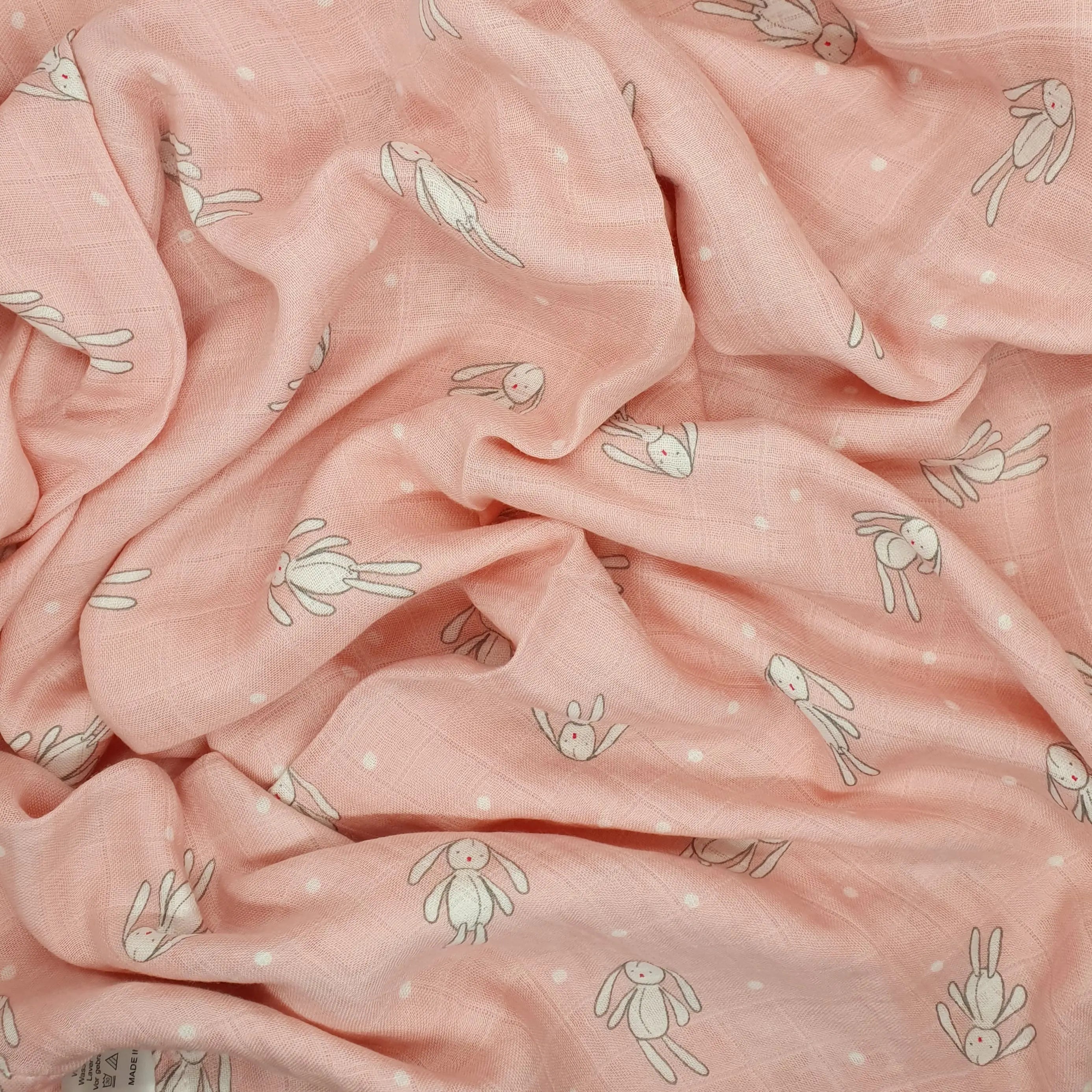 Swaddle - Pink Bunny hop My Little Peanut