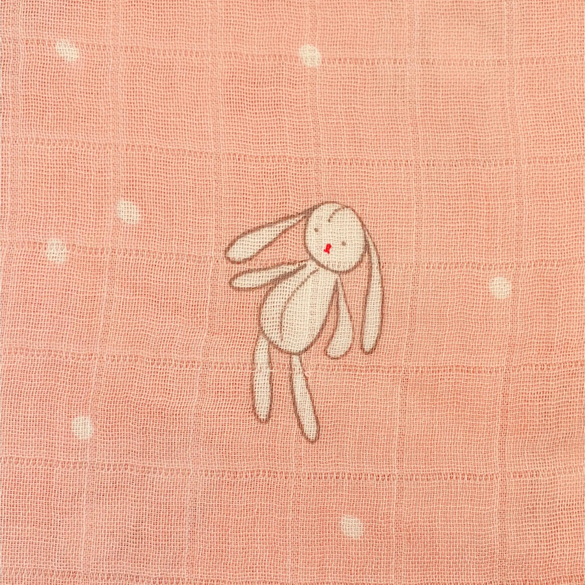 Swaddle - Pink Bunny hop My Little Peanut
