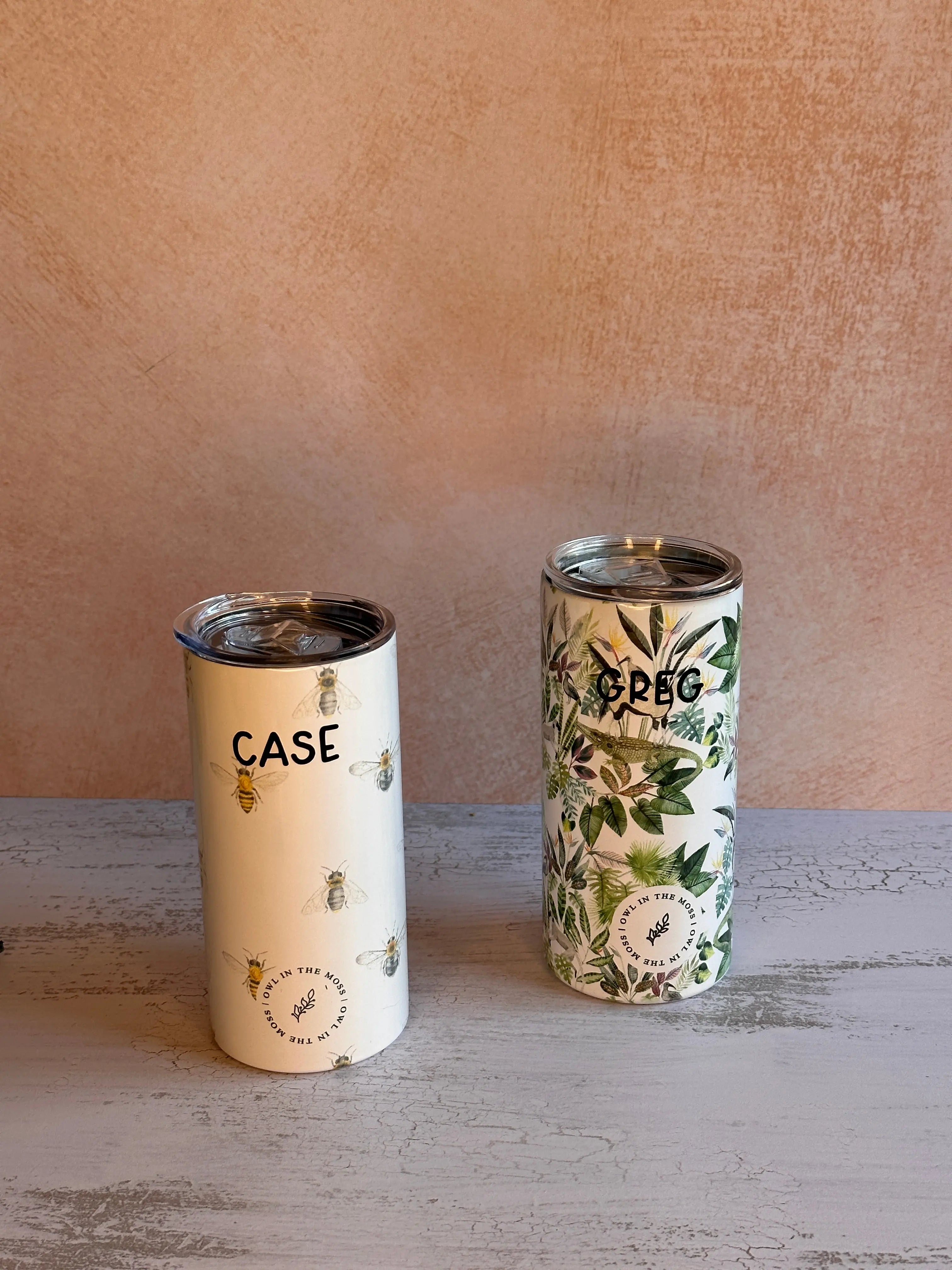 personalised travel mug bee festive south africa
