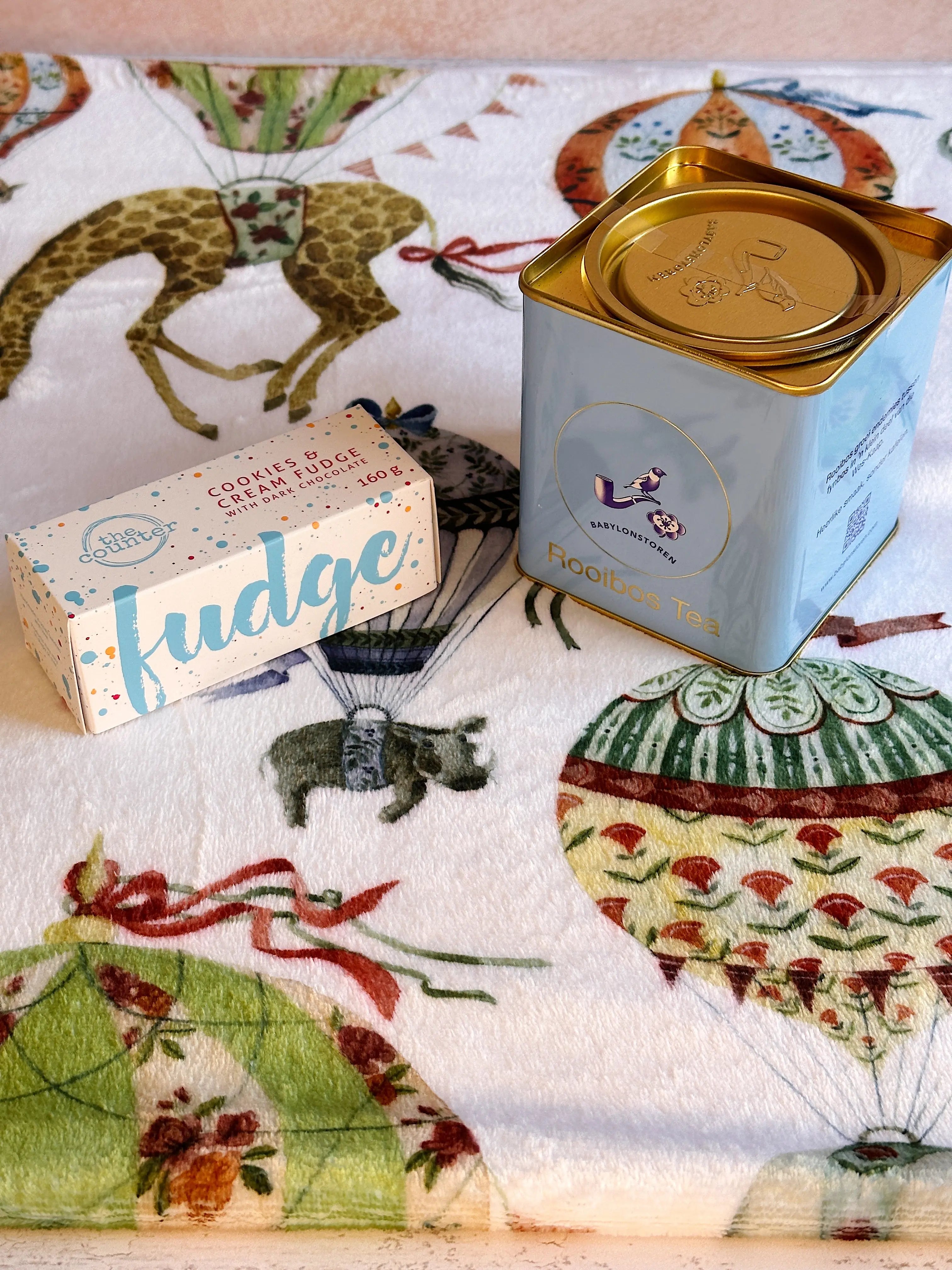 bee festive south africa baby shower bundle tea fudge blanket