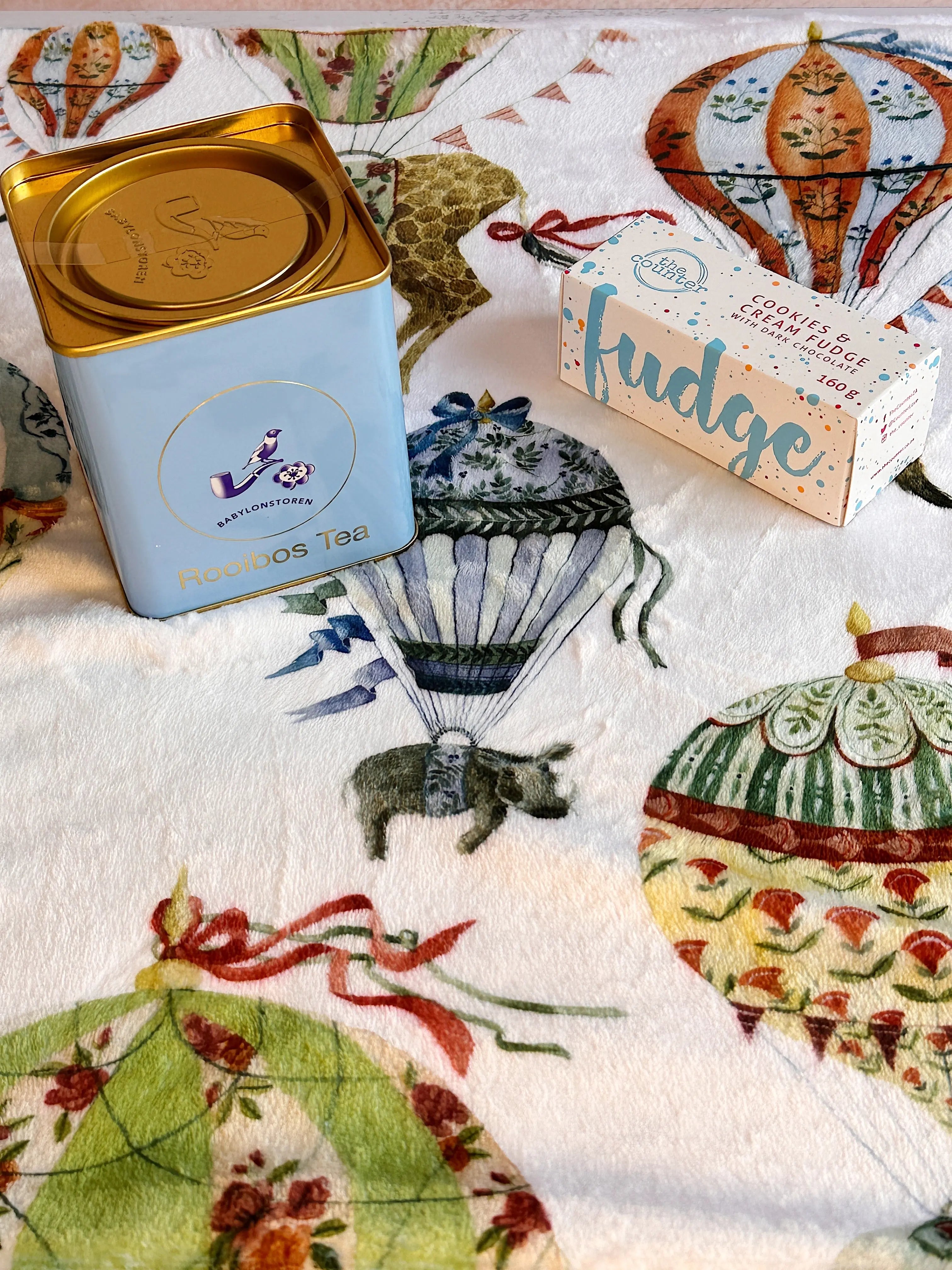bee festive south africa baby shower bundle tea fudge blanket