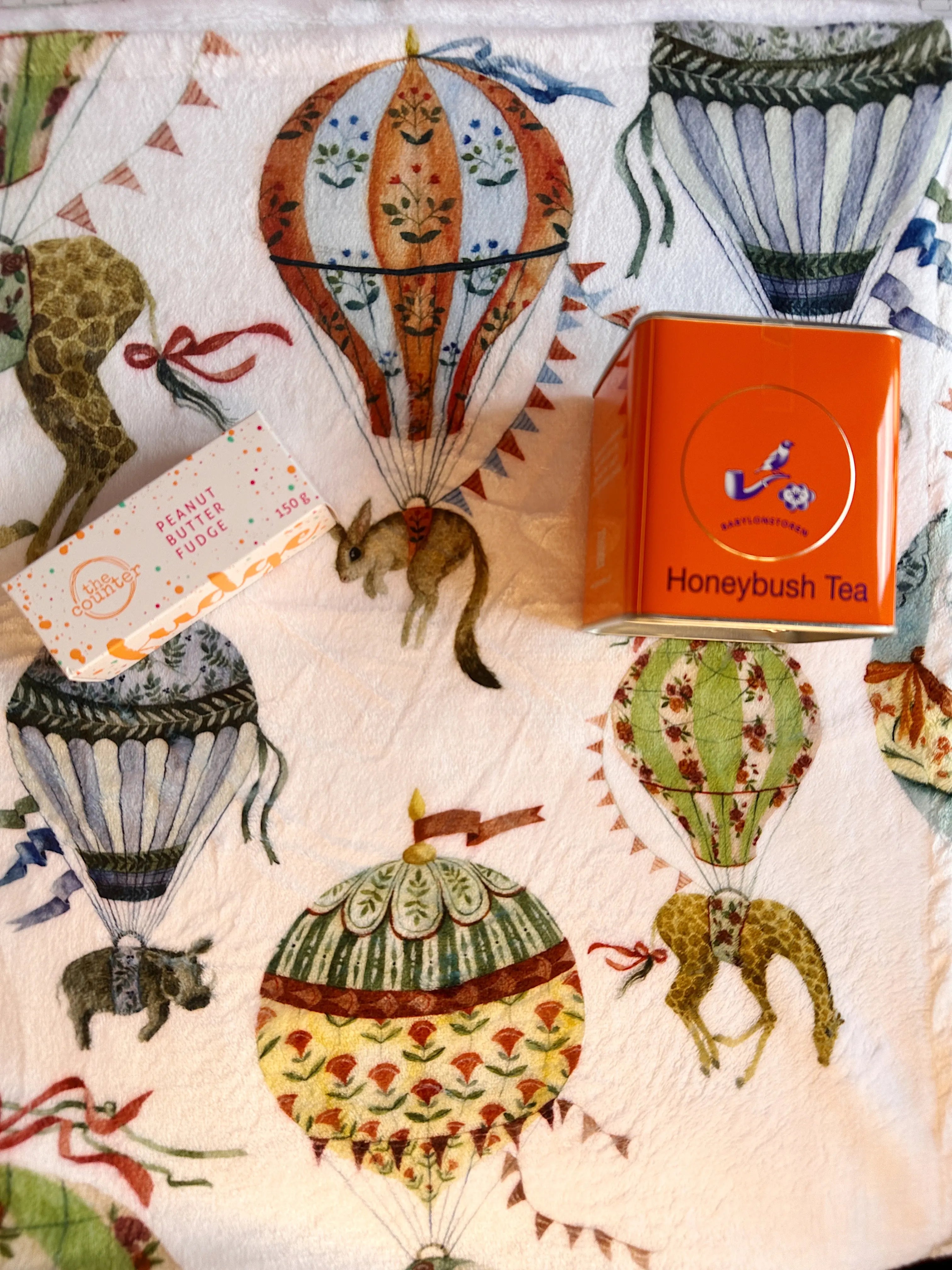 bee festive south africa baby shower bundle tea fudge blanket