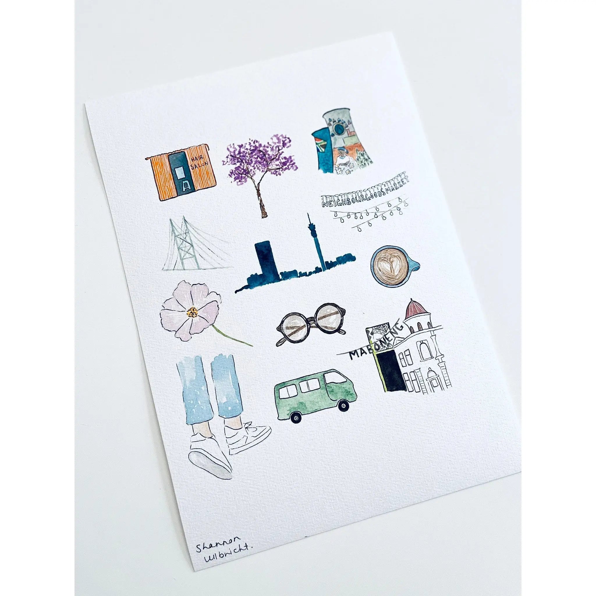 Joburg illustration Shannon Ullbricht Illustration