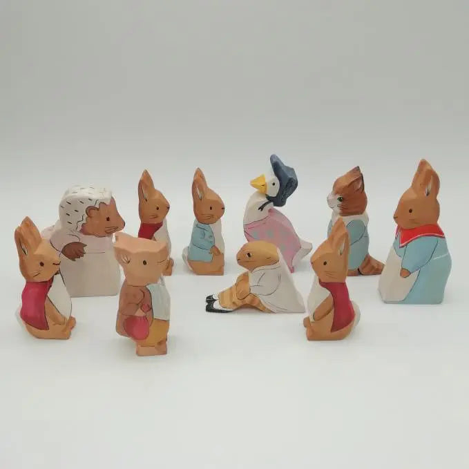 Beatrix Potter Wooden Figures Good Sheppard Toys