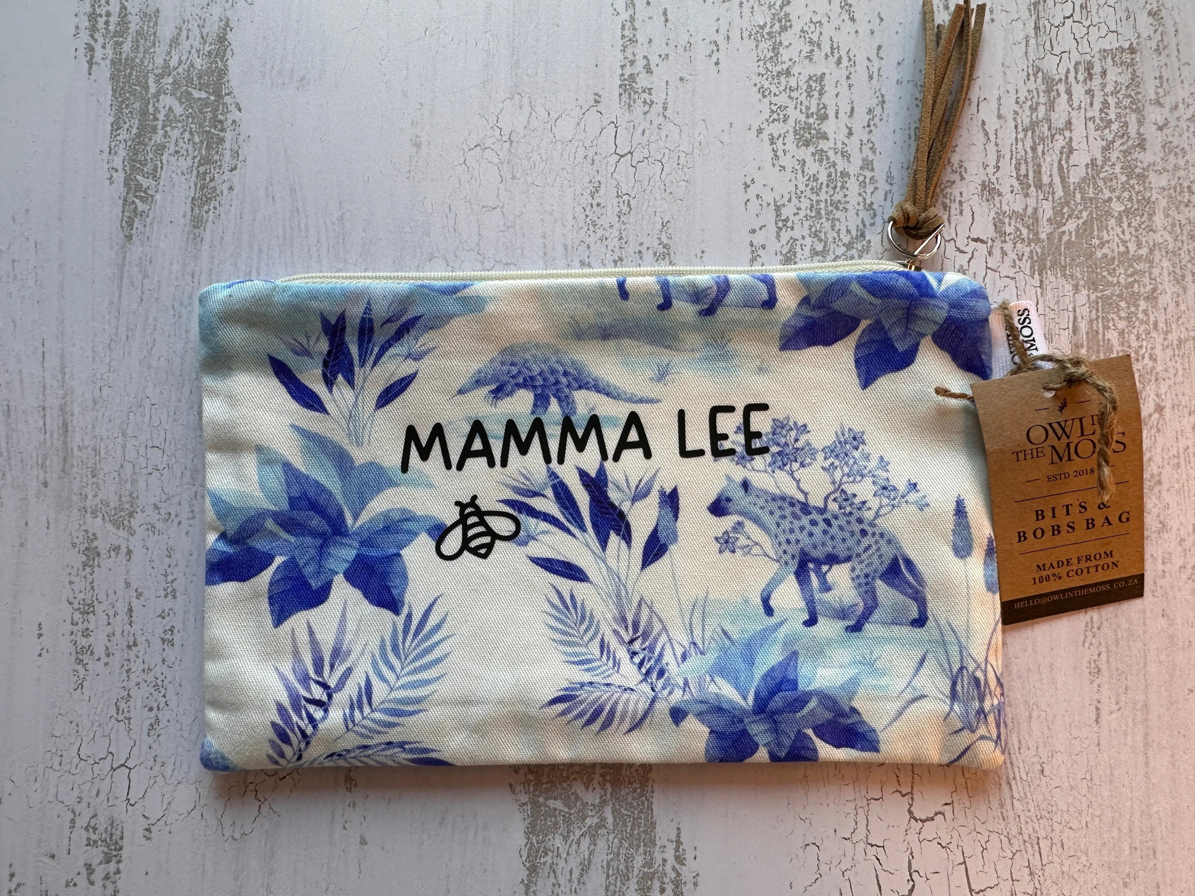 personalisation bee festive south africa lion stationary bag
