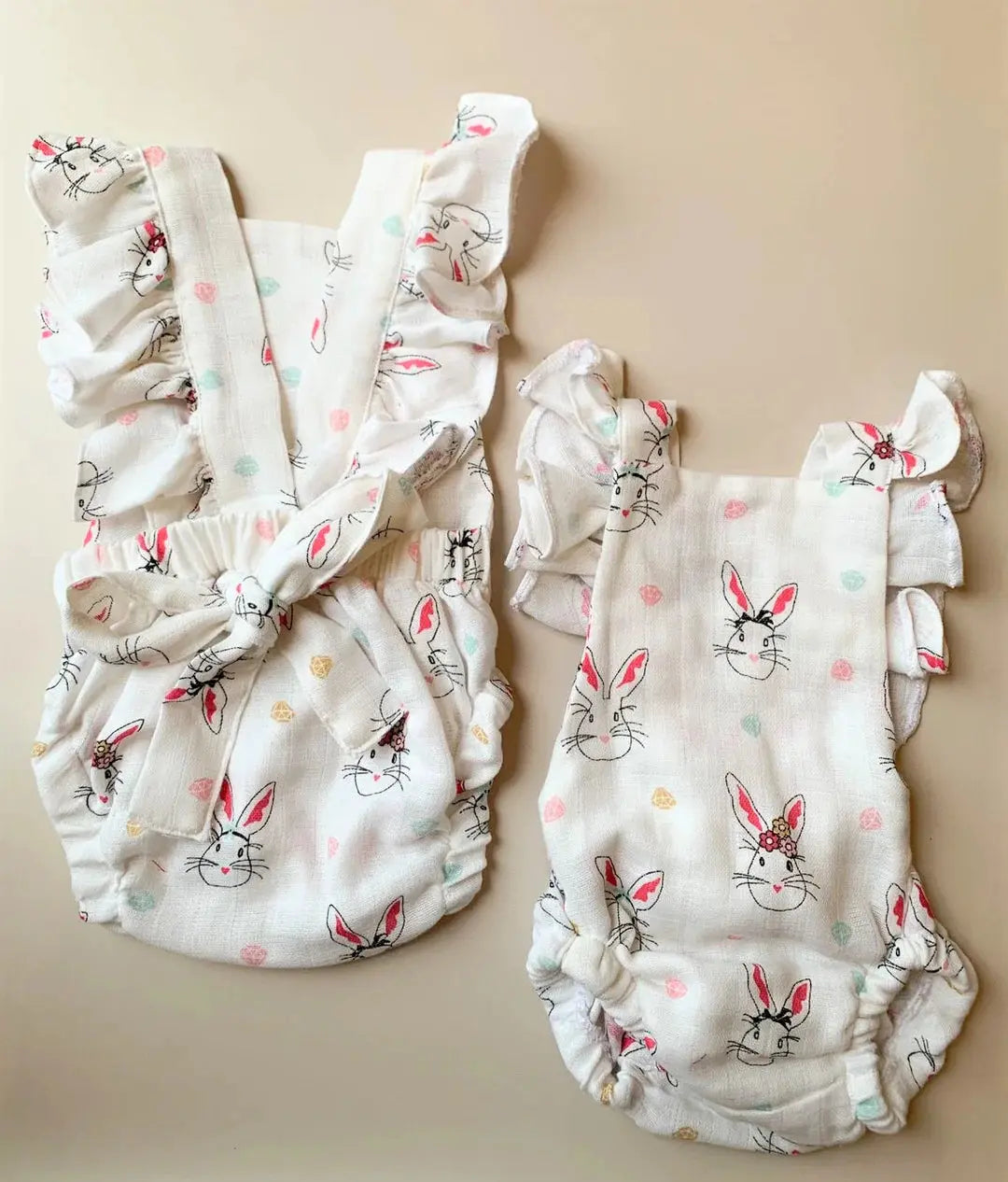 Easter Bunny Frilly Romper Olly & Molly