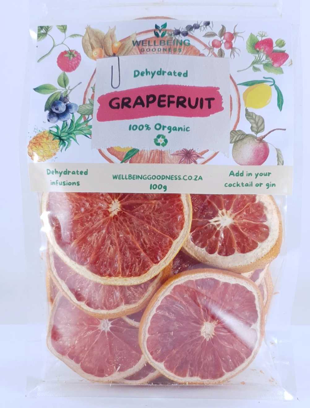 Dehydrated Grapefruit Wellbeing Goodness