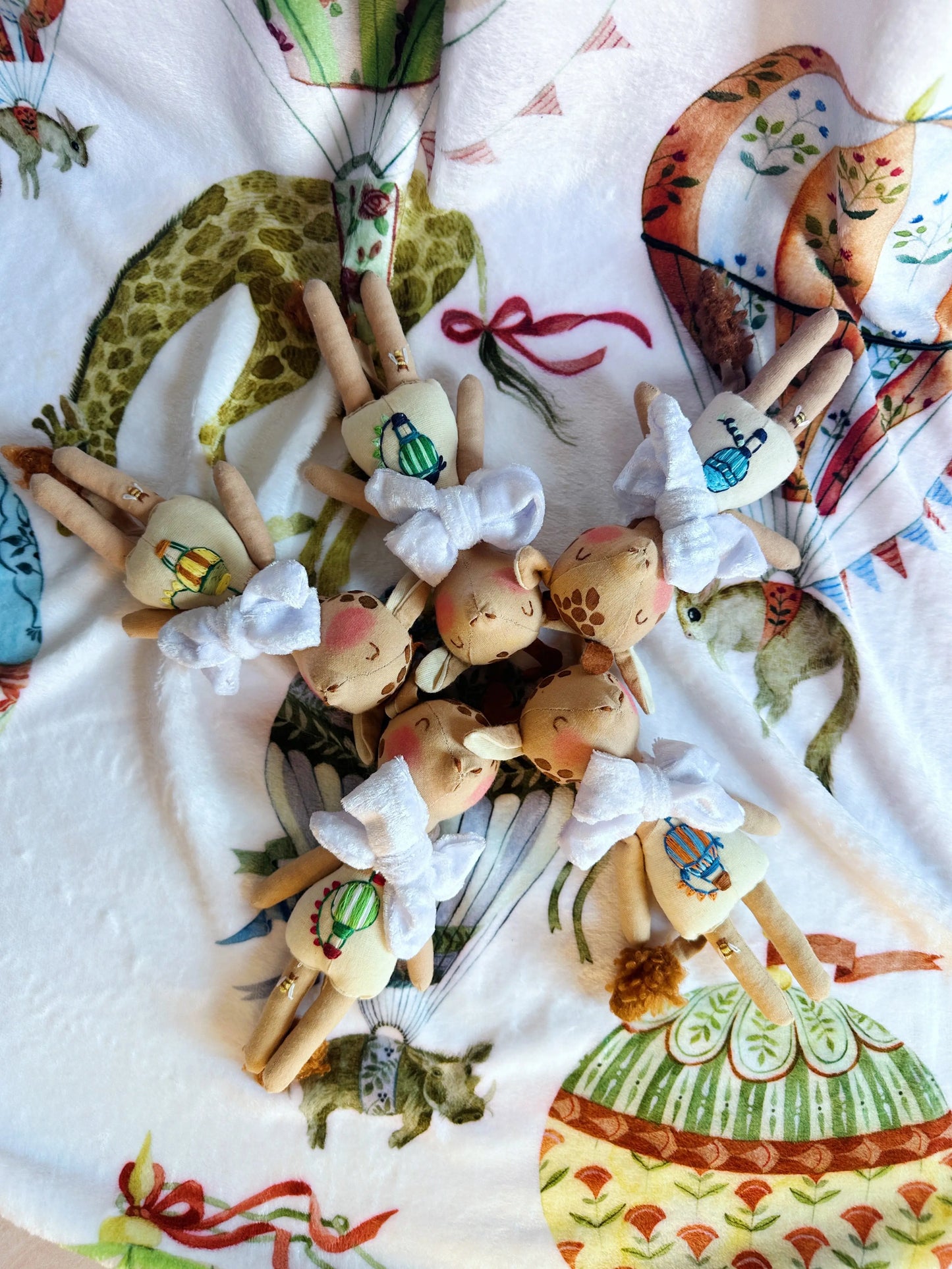 Giraffe's Airborne Adventure Smitten Critters