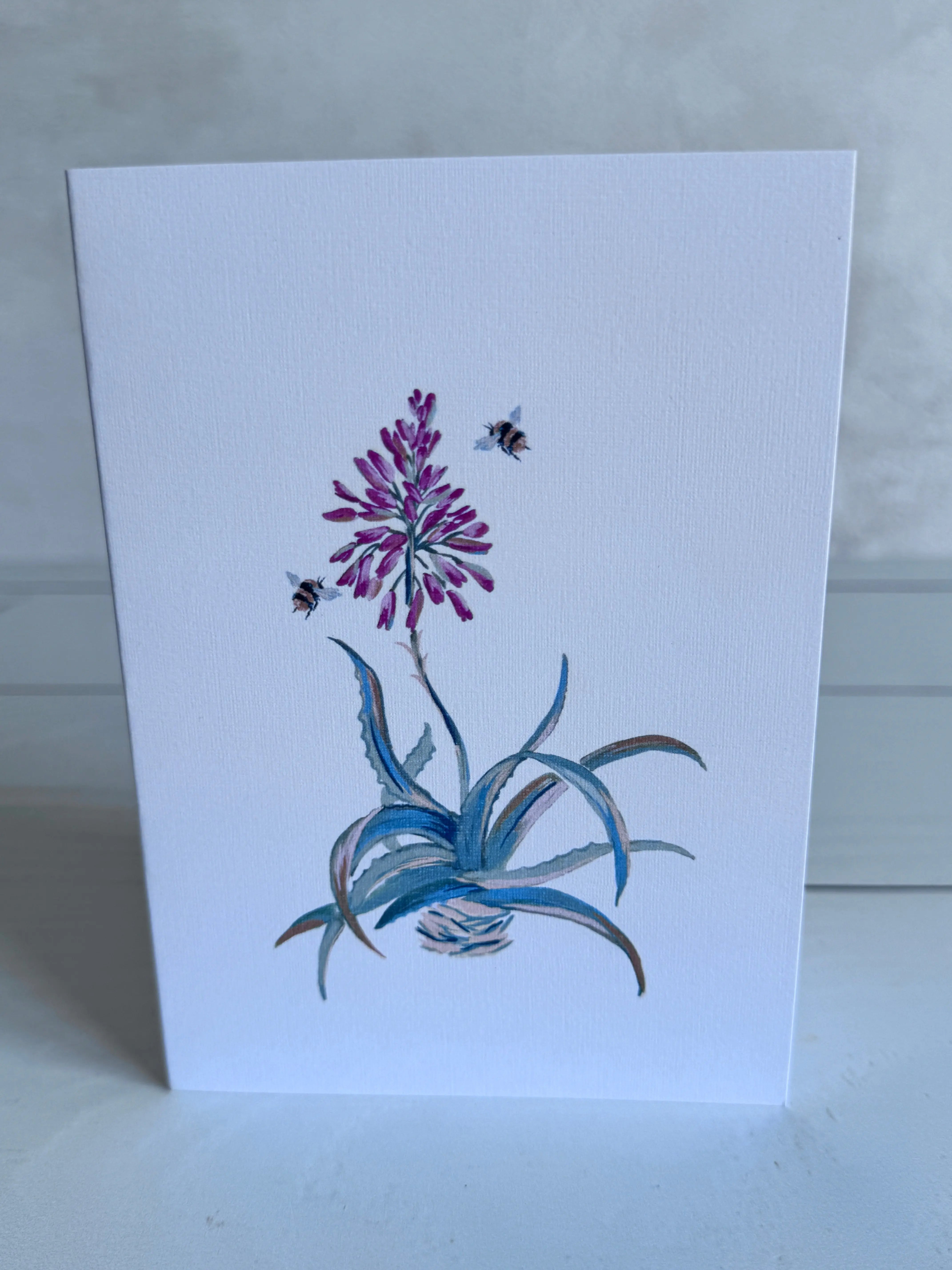 Greeting Card - Bee Festive