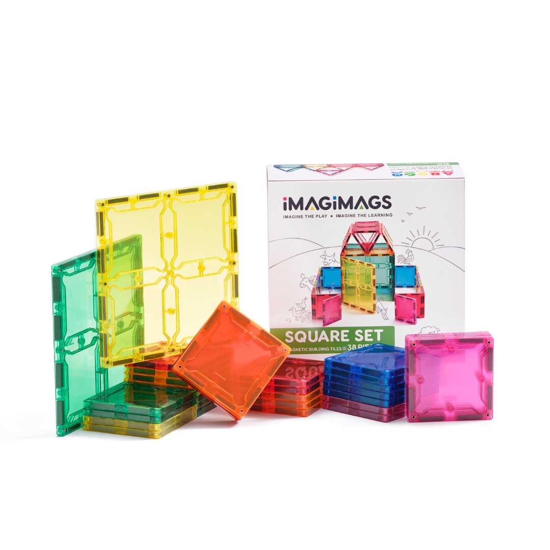 Imagimags - 38 Piece Square Set Imagimags