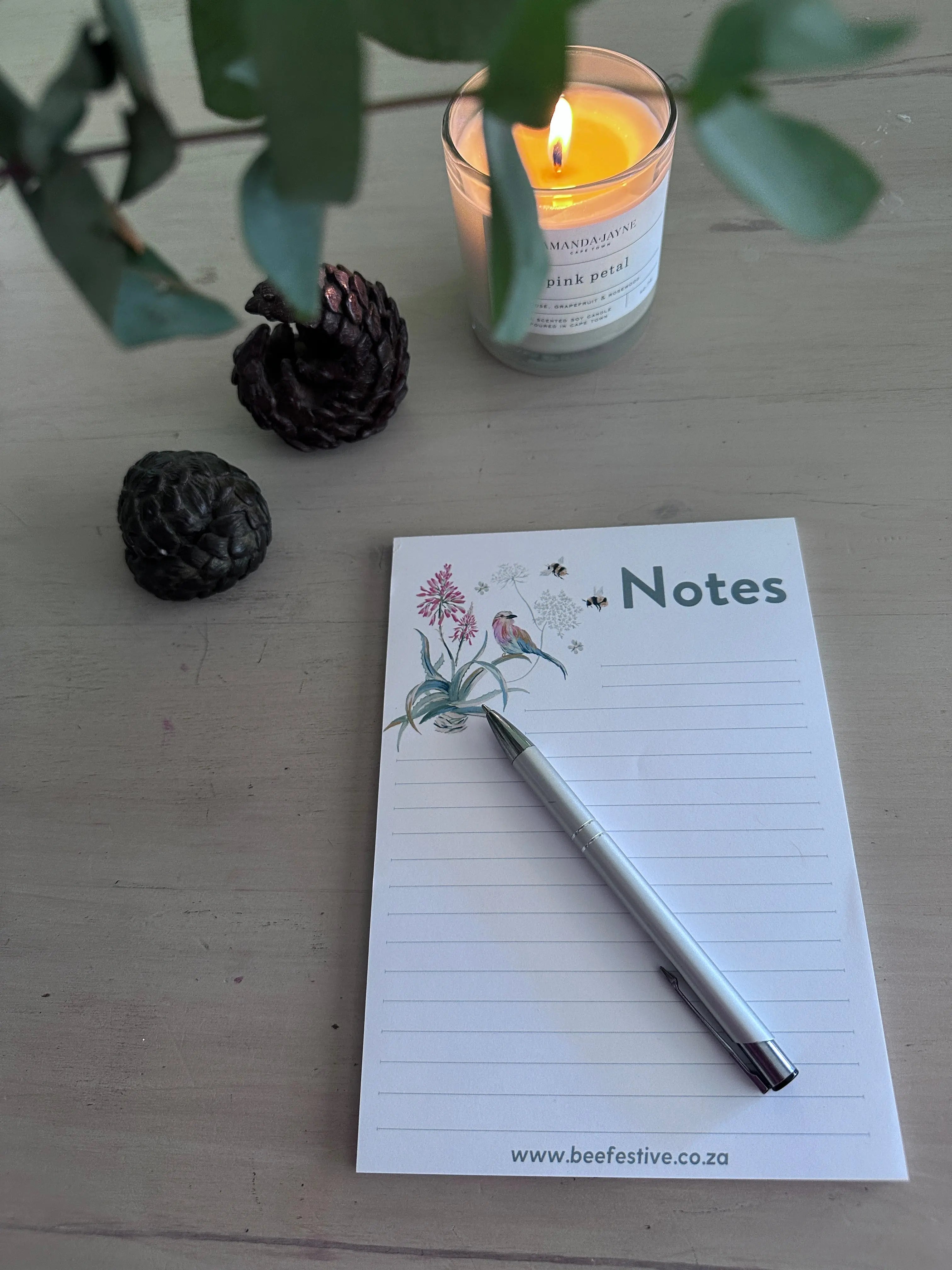 Notepads - A5 Bee Festive south africa gift