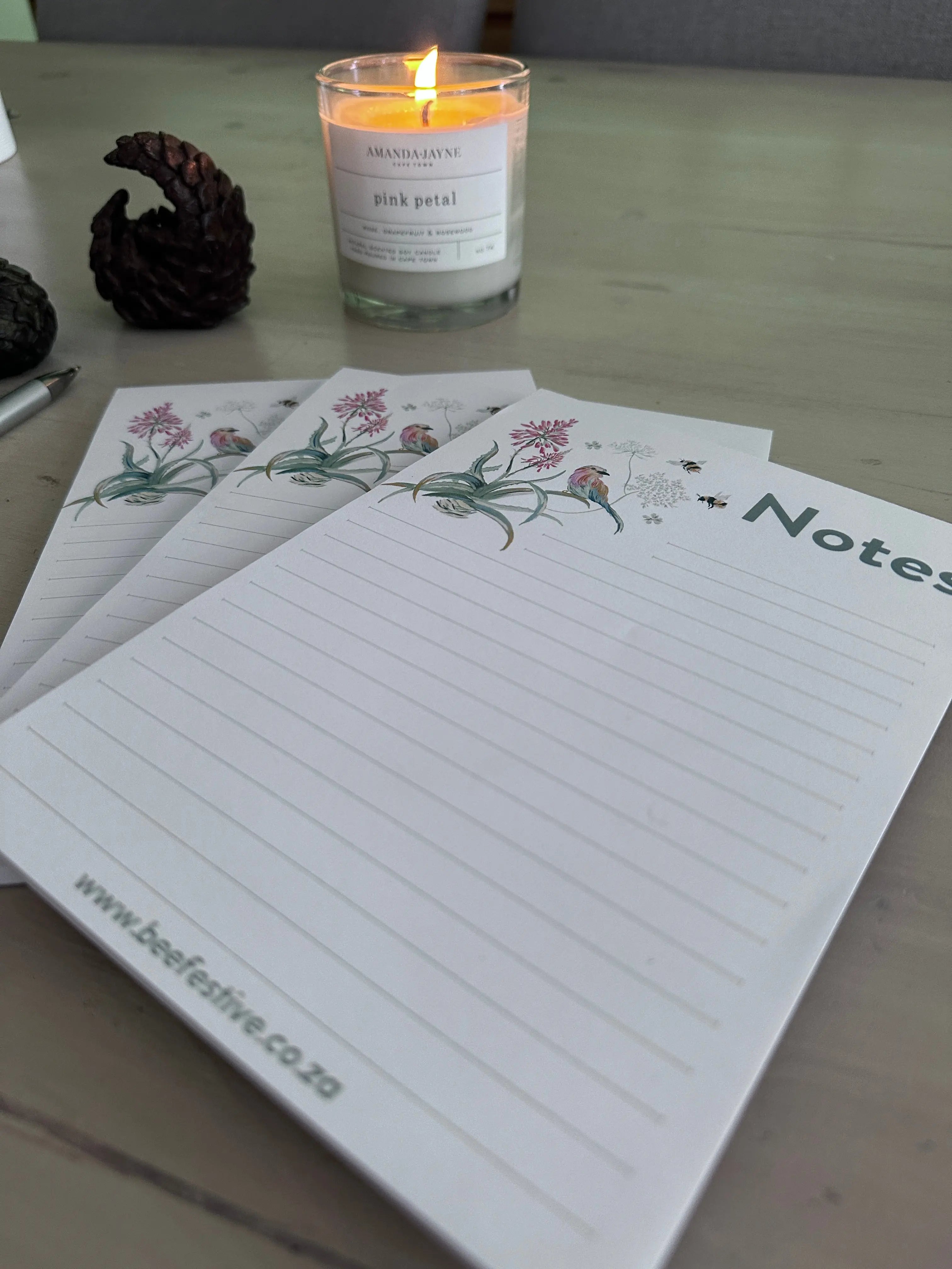 Notepads - A5 Bee Festive south africa gift