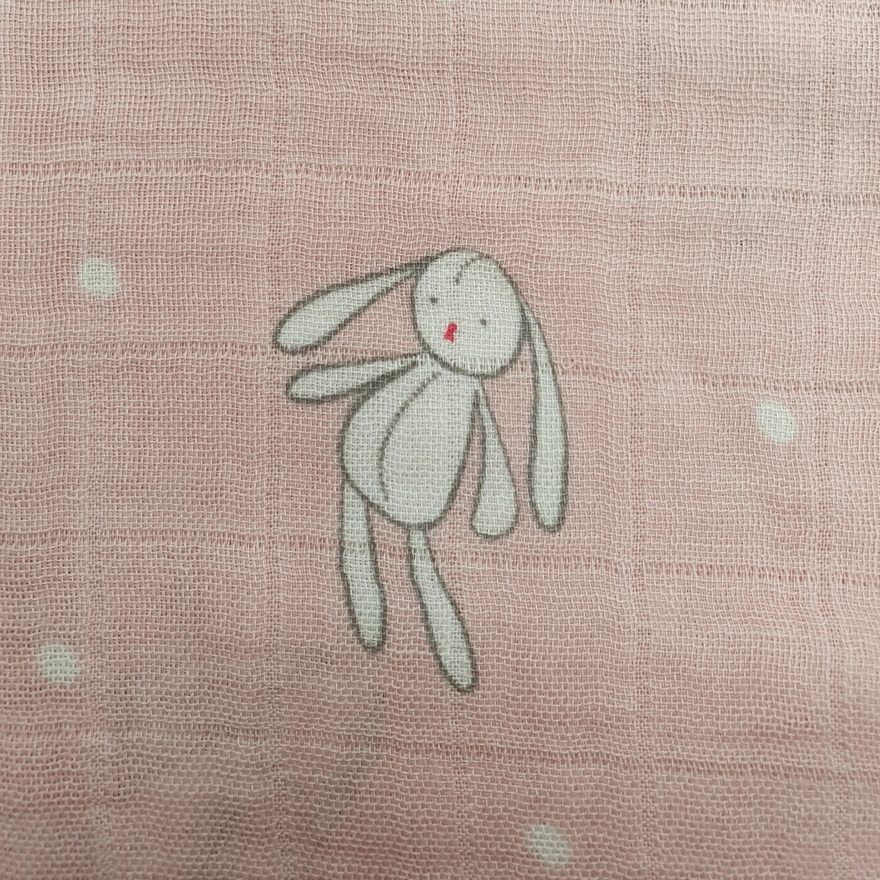 Swaddle - Pink Bunny hop My Little Peanut