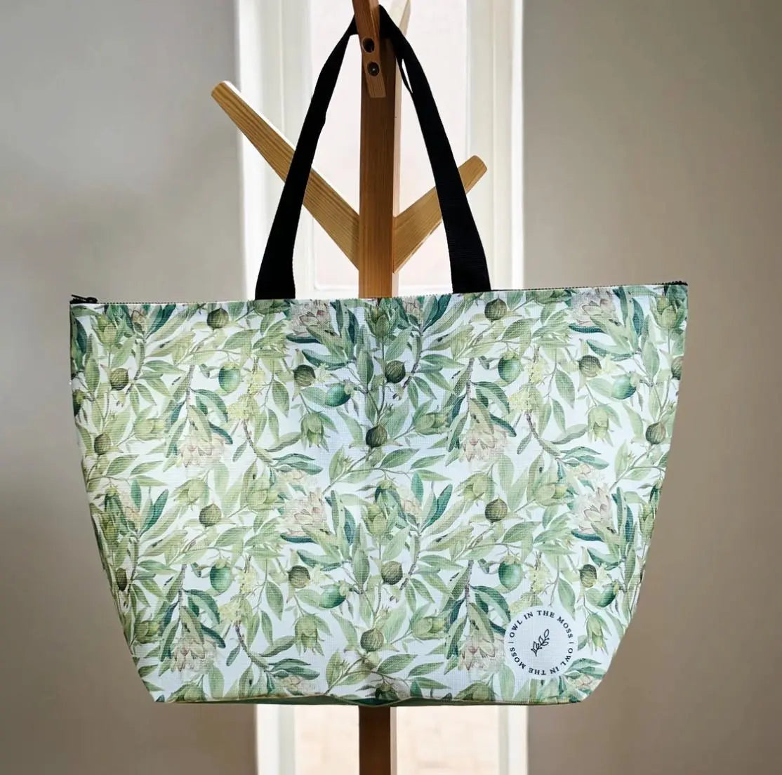 Tote Bags Owl in the moss south africa gift