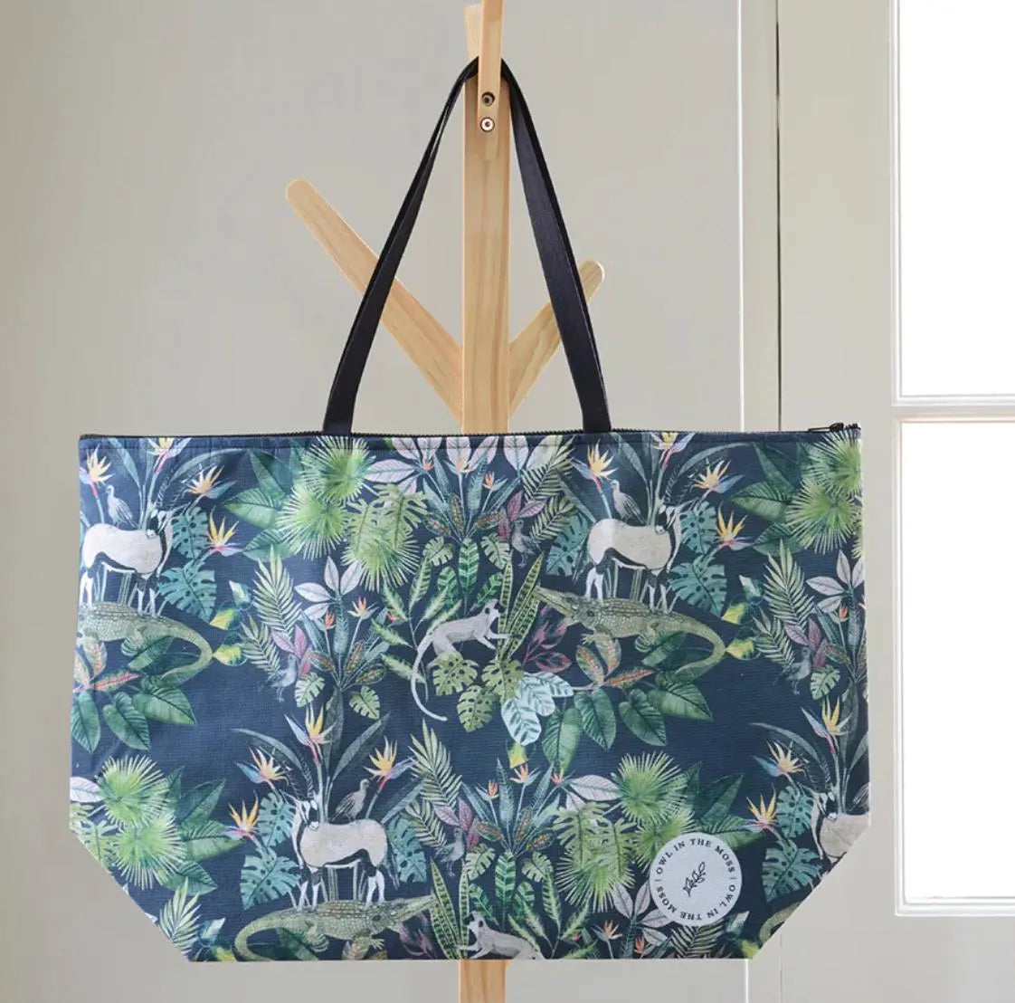 Tote Bags Owl in the moss south africa gift