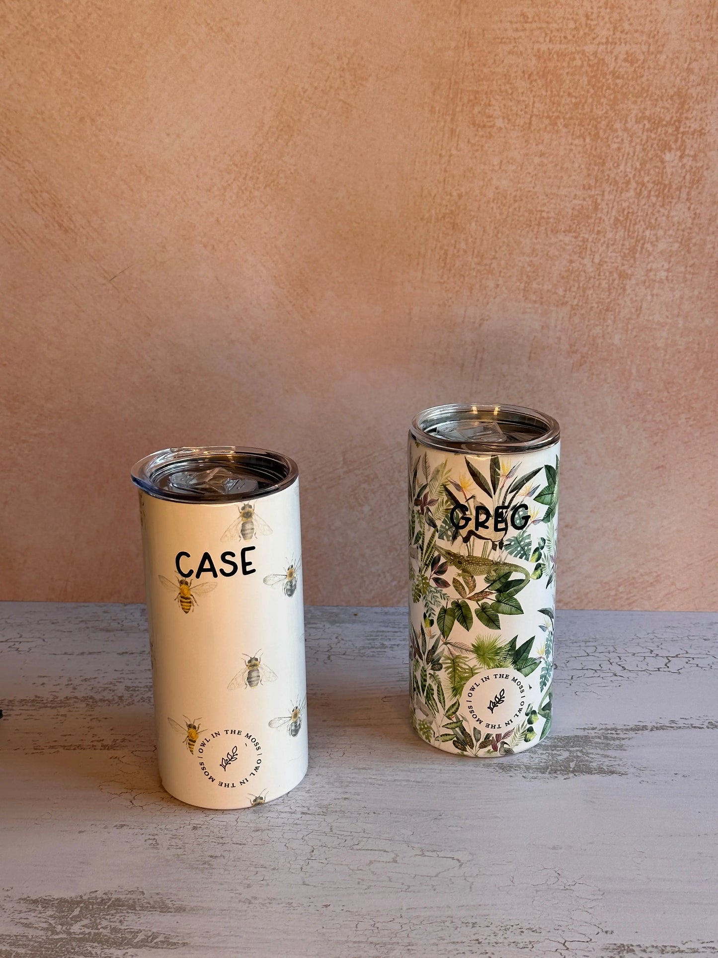 personalised travel mug bee festive south africa