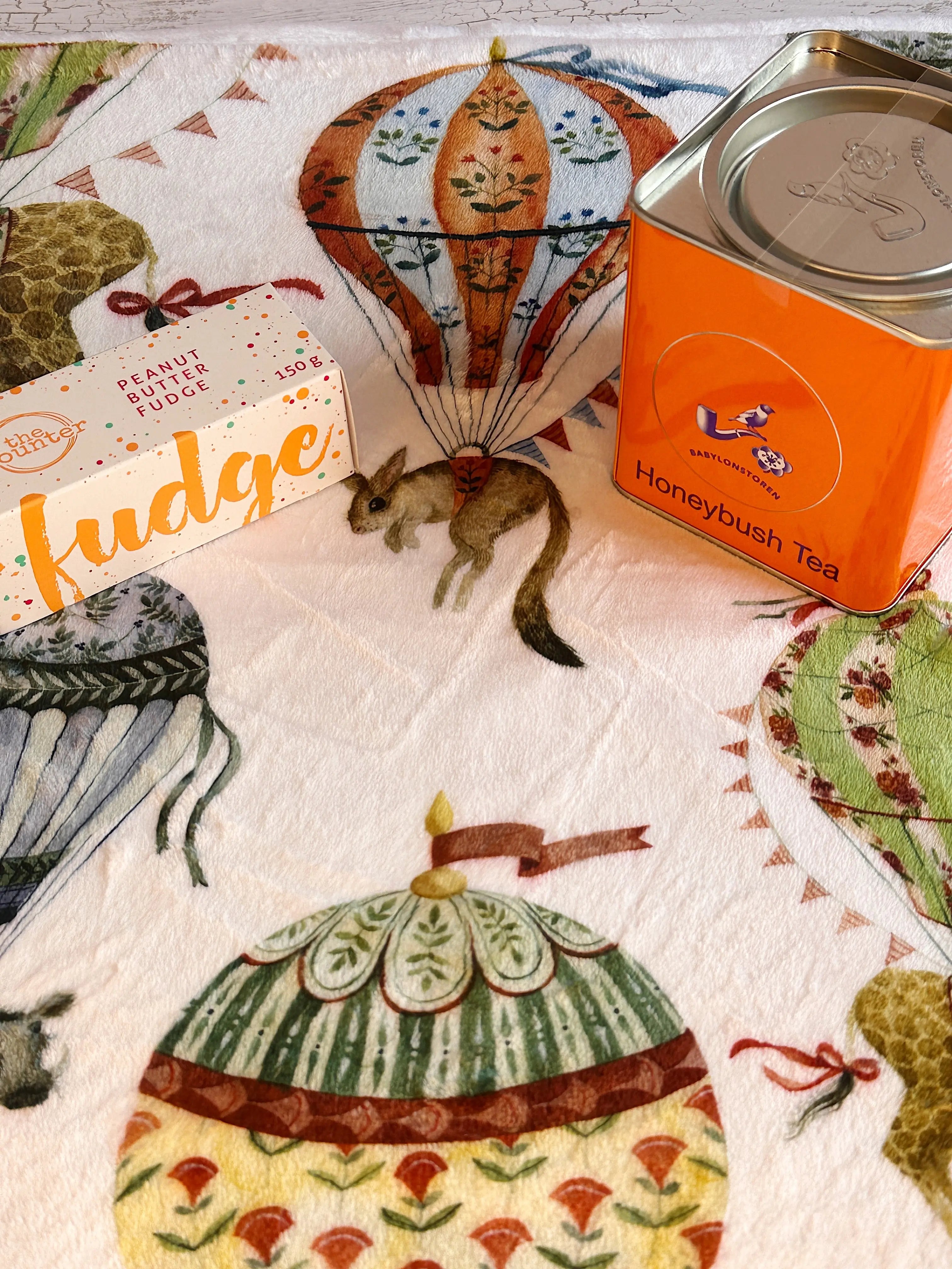 bee festive south africa baby shower bundle tea fudge blanket
