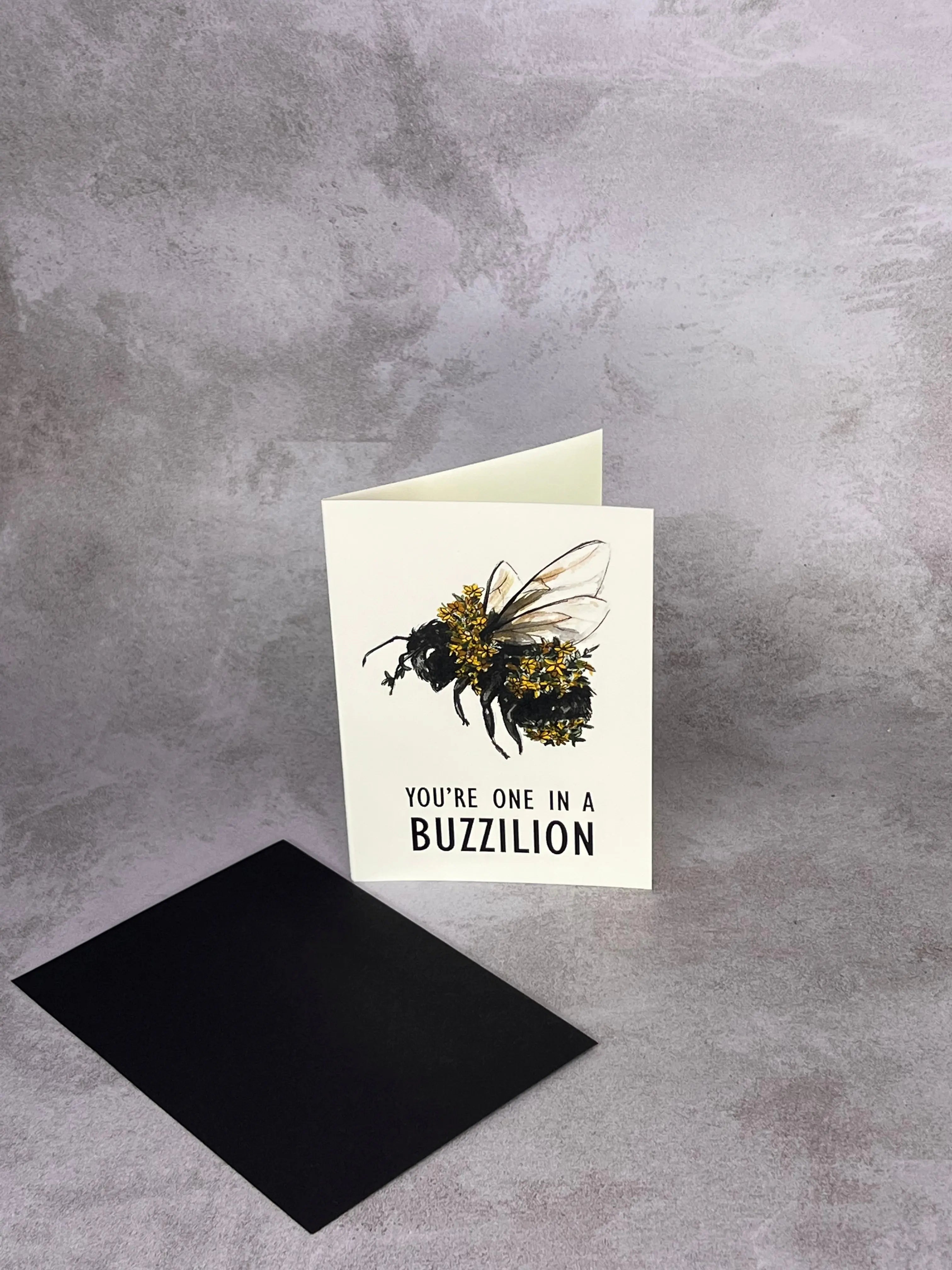 You're one in a Buzzilion - Gift Card Mareli Illustrations