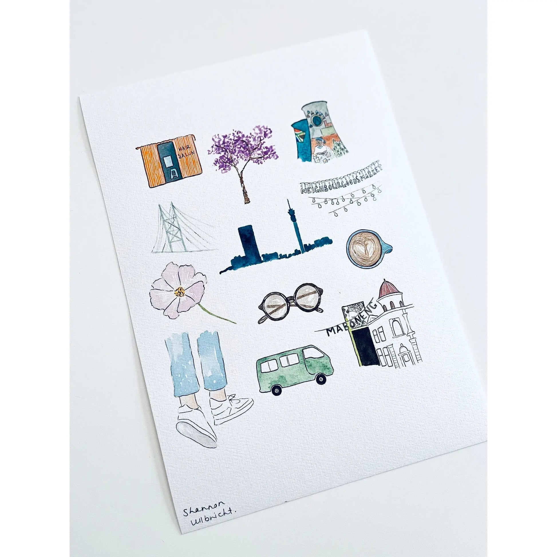 Joburg illustration Shannon Ullbricht Illustration