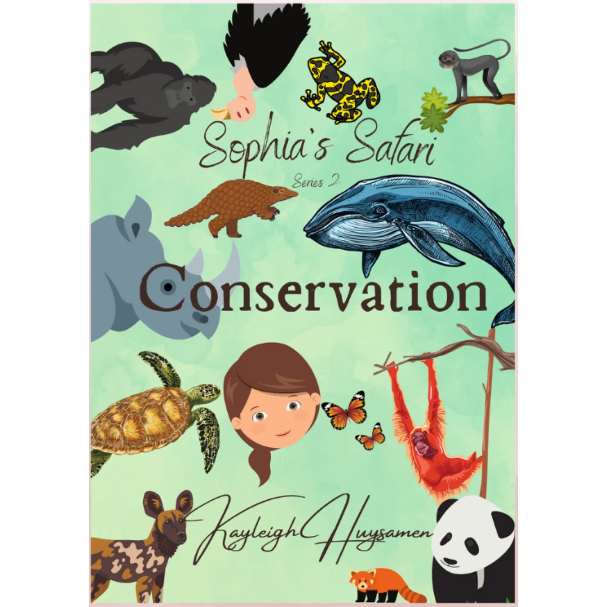 Sophia's Safari - Conservation Wild kids books SA